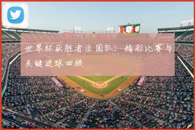 世界杯获胜者法国队：精彩比赛与关键进球回顾